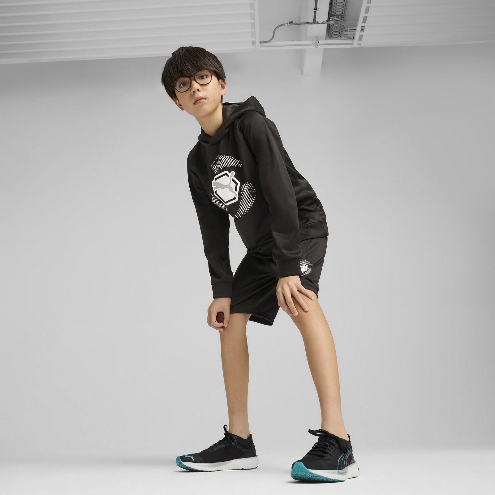 Толстовка PUMA Active Sports Graphic Poly Hoodie B для хлопчиків (1 шт. в упаковці), фото №7