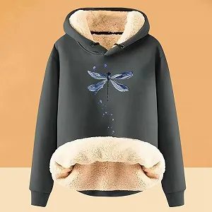 Женский свитшот на молнии Fluffy Fleece Oversized с кулиской Теплый худи большого размера synthetic.ua - Фото 1