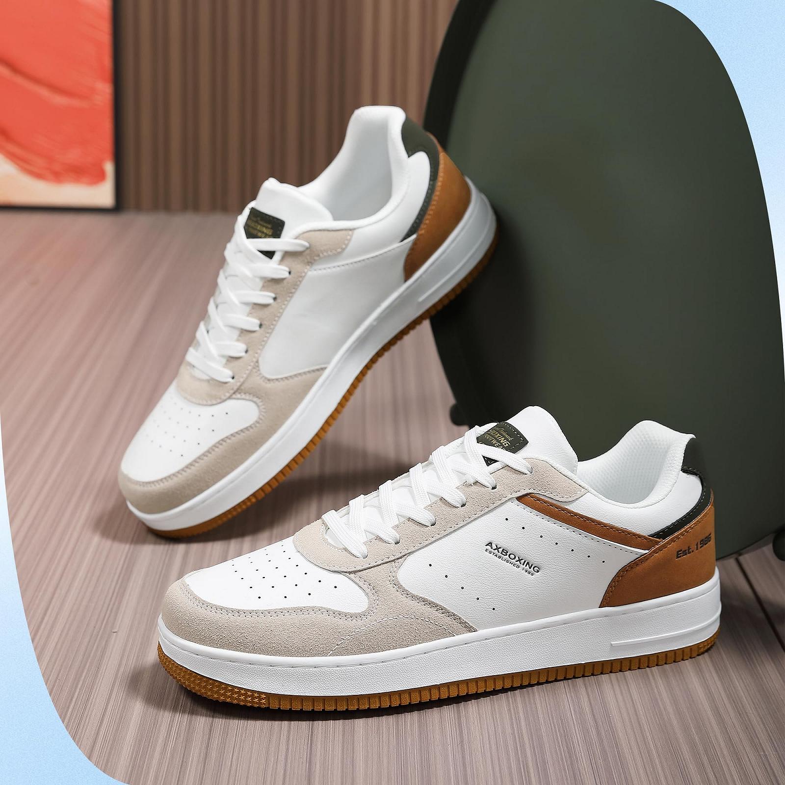 Кросівки AX BOXING Чоловічі Модні Чоловічі Кросівки Повсякденні Кросівки Дихаючі Легкі EU, фото №8