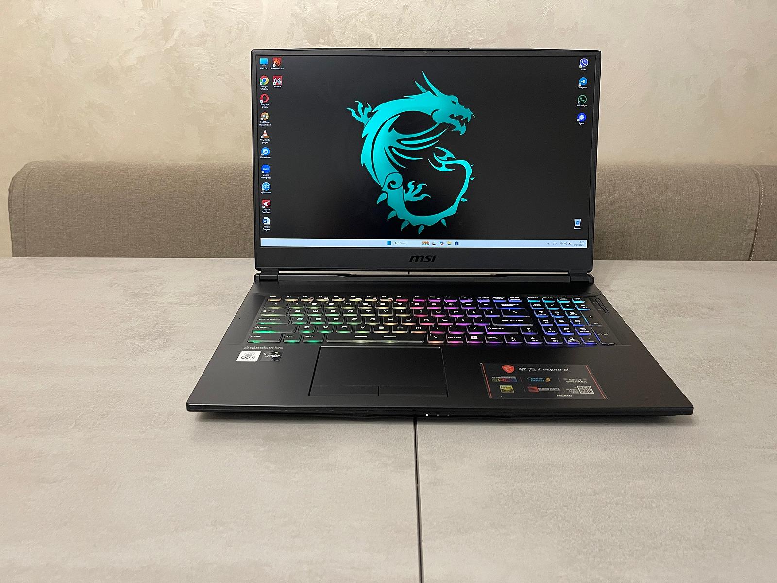 Ігровий ноутбук MSI GL75 Leopard 10SFK-029US, 17,3 FHD IPS, i7-10750H, 16GB, 512GB SSD+500GB HDD, nVidia GeForce RTX 2070 8GB, фото №1
