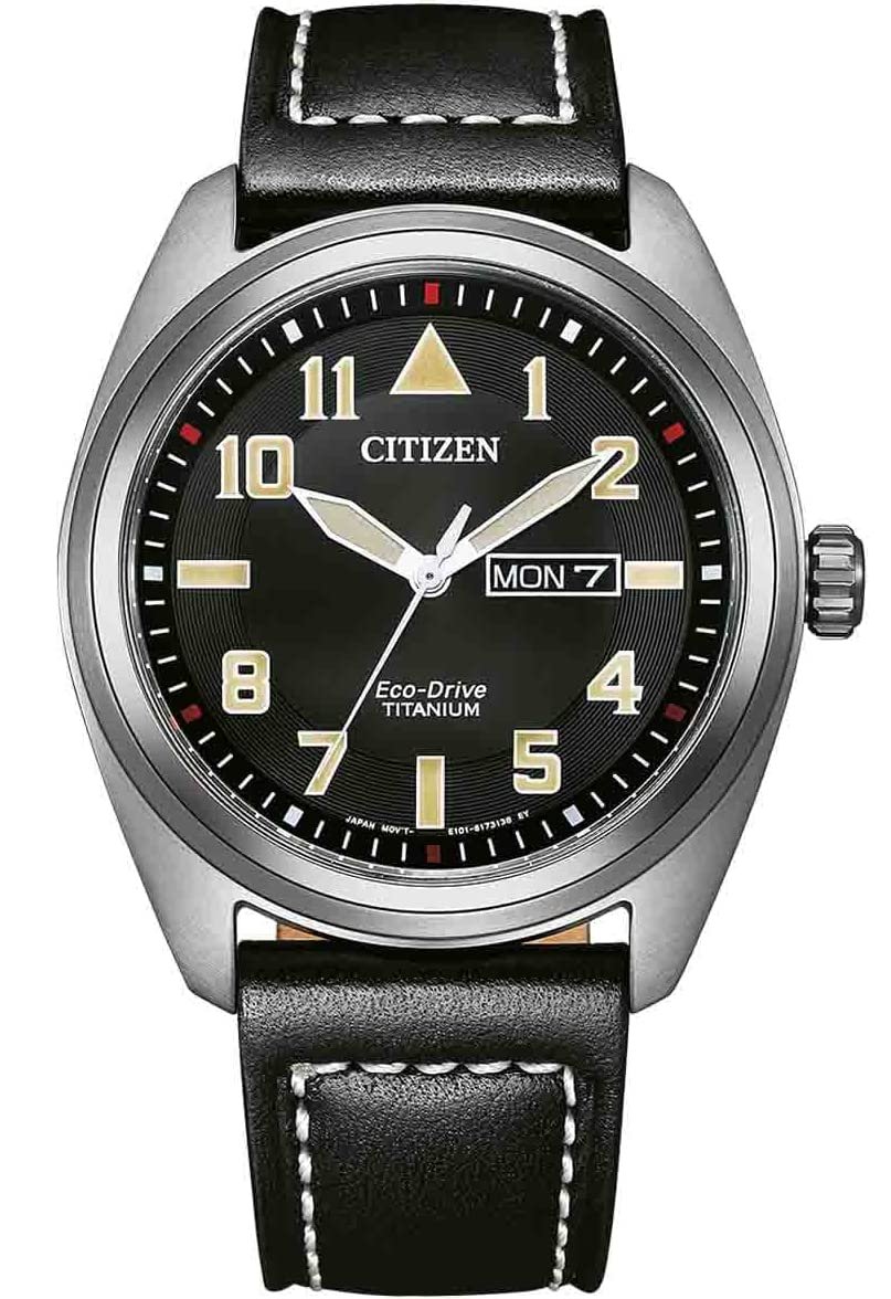 Годинник CITIZEN BM8560-29EE Мужской Аналоговый Кварцевый Черный, фото №1