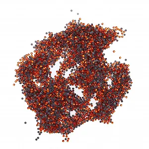 Стразы Круглые Emoshayoga Семь цветов Оранжевый, 14400 шт - Фото 1