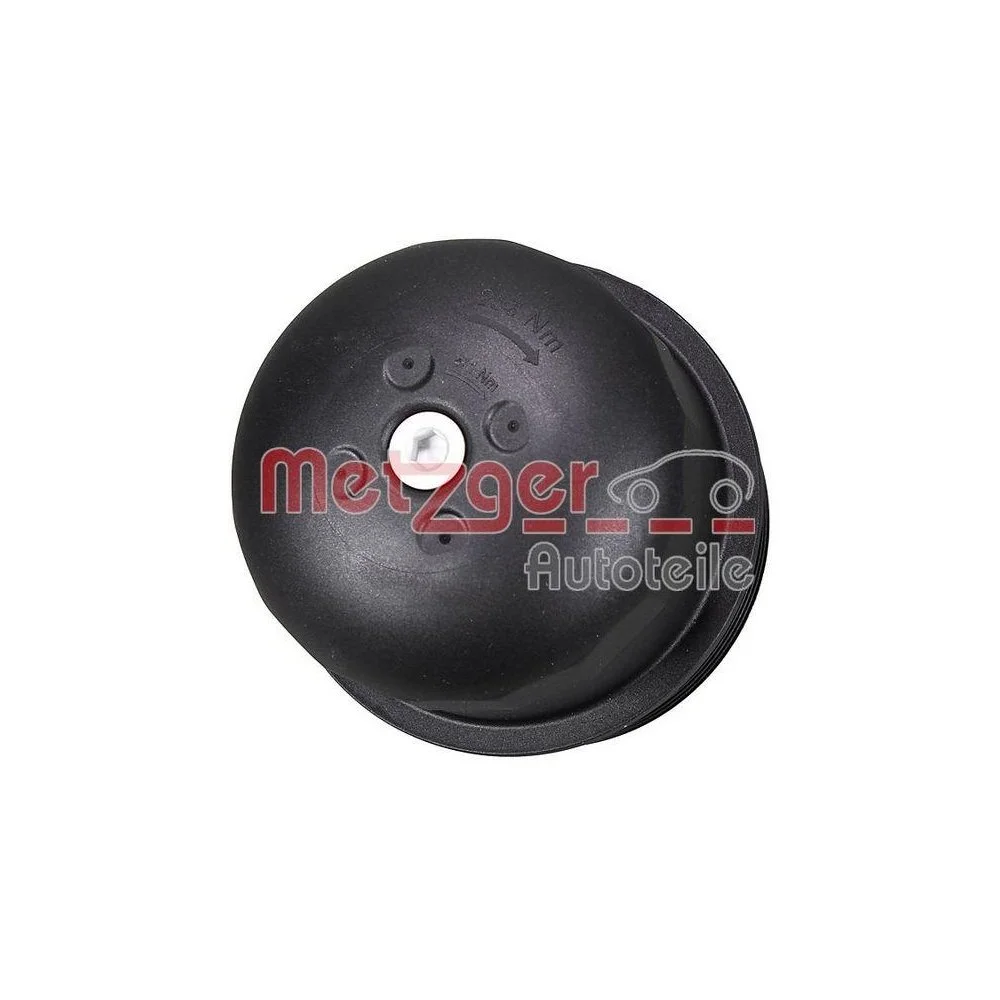 Крышка корпуса масляного фильтра METZGER 2370124 GREENPARTS для VOLVO, фото №1