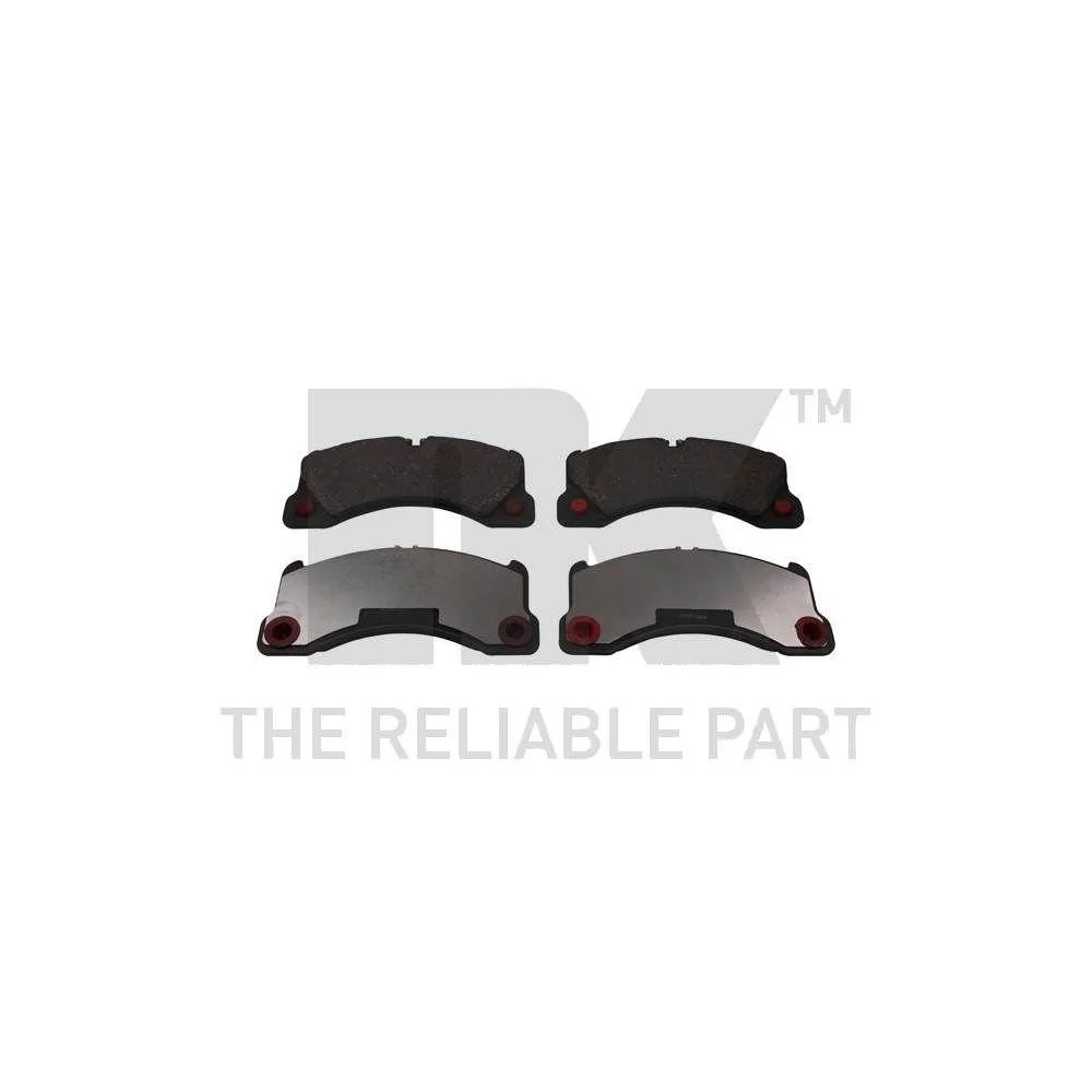 Комплект гальмівних колодок дискового гальма NK 224798 для PORSCHE VW передній міст, фото №1