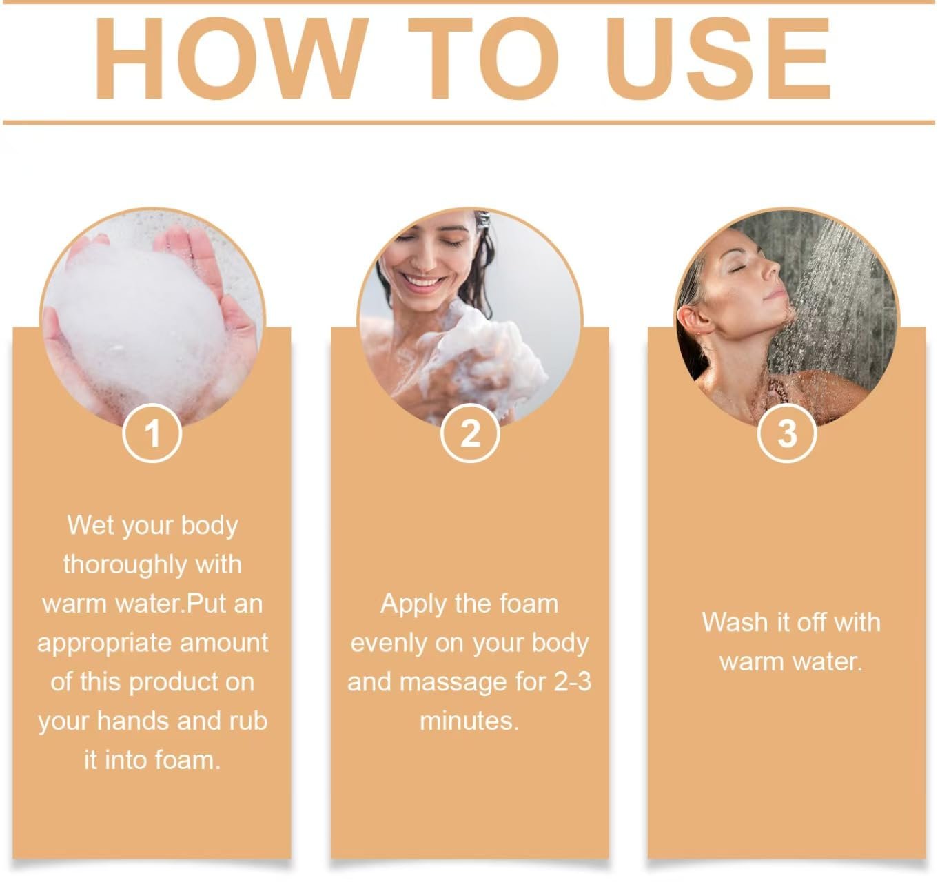 Гель для душу Persimmon Body Wash Travel Brightening Sensitive (1 шт.), фото №7