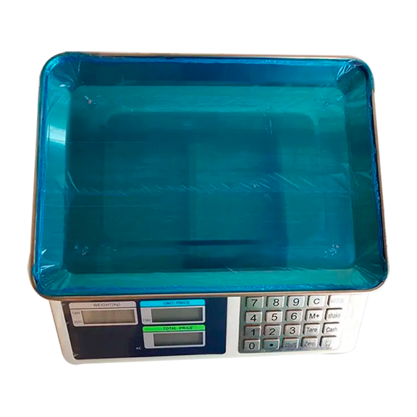 Ваги торговельні електронні з рахунком ціни ACS KitchenTech KT218 50кг 6В металу, фото №3