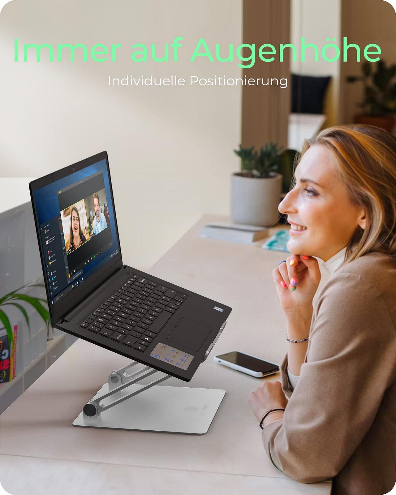 Підставка для ноутбука ICY BOX IB-NH300 з регулюванням висоти, фото №3 Підставка для ноутбука ICY BOX IB-NH300 з регулюванням висоти, фото №3