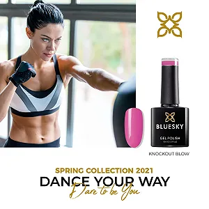 Гель-лак Bluesky Spring Collection 2021 Knockout Blow Ss2107 10мл Светло-розовый synthetic.ua - Фото 1