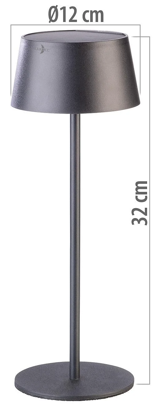 Настольная лампа Lunartec солнечная LED 150 лм 1200 mAh диммируемая, фото №6