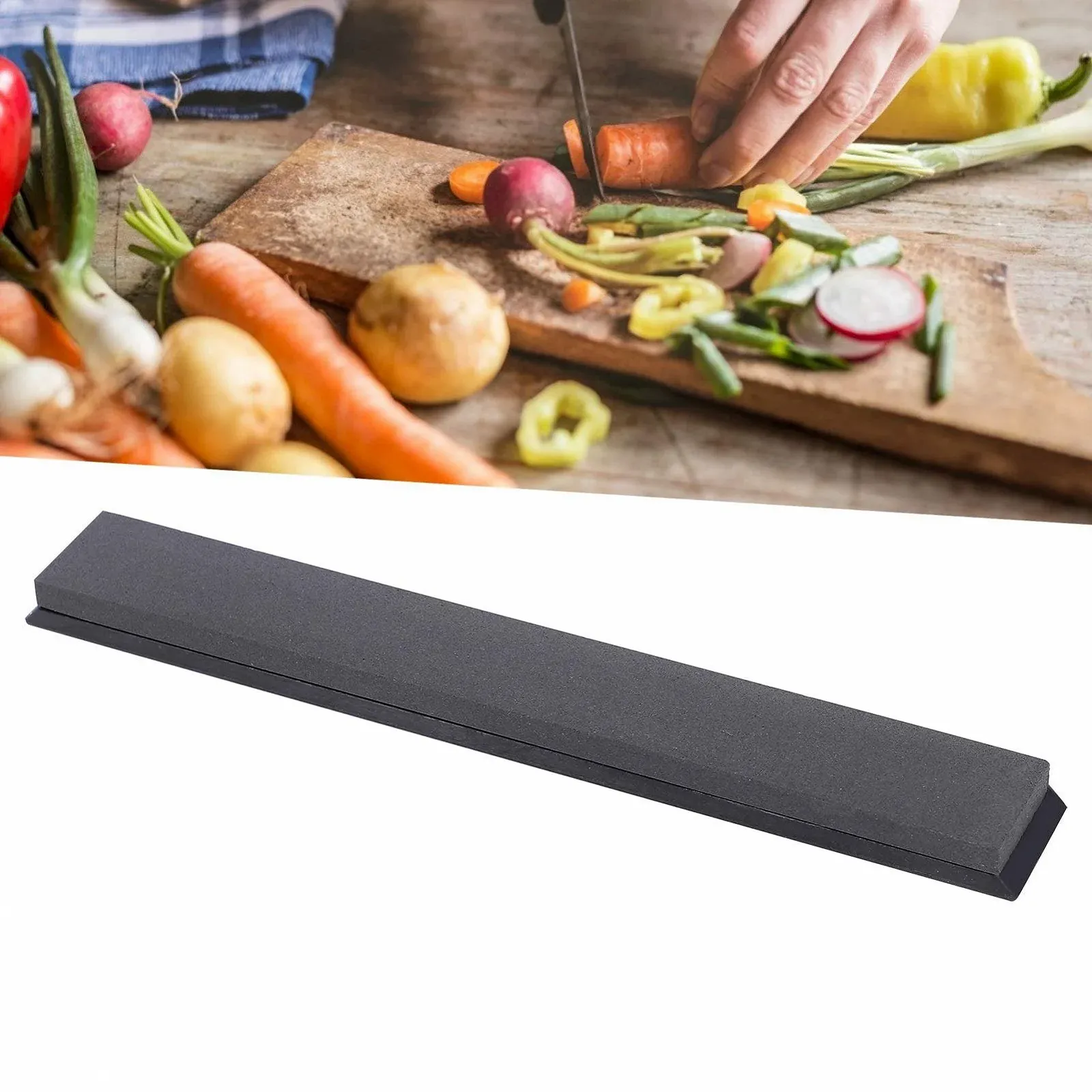 Точильний камінь з карбіду бору 800 Grit з підставкою для полірування ножів, фото №4