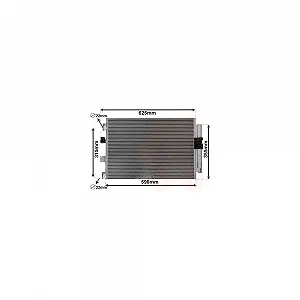 Конденсатор кондиціонера VAN WEZEL 18015709 для FORD - Фото 1