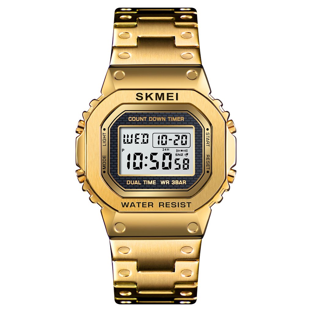 Годинник Skmei 1456GD Gold, фото №1
