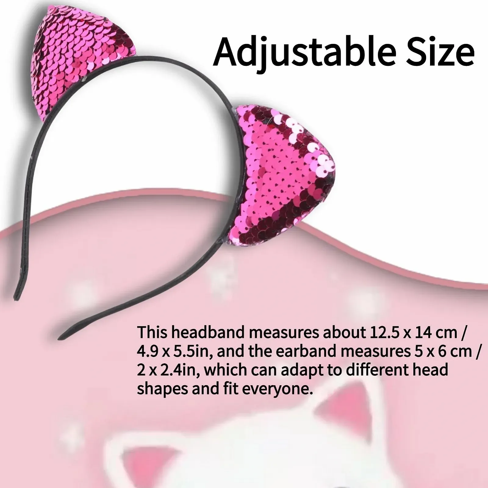 Обруч на голову Вушка, фото №5