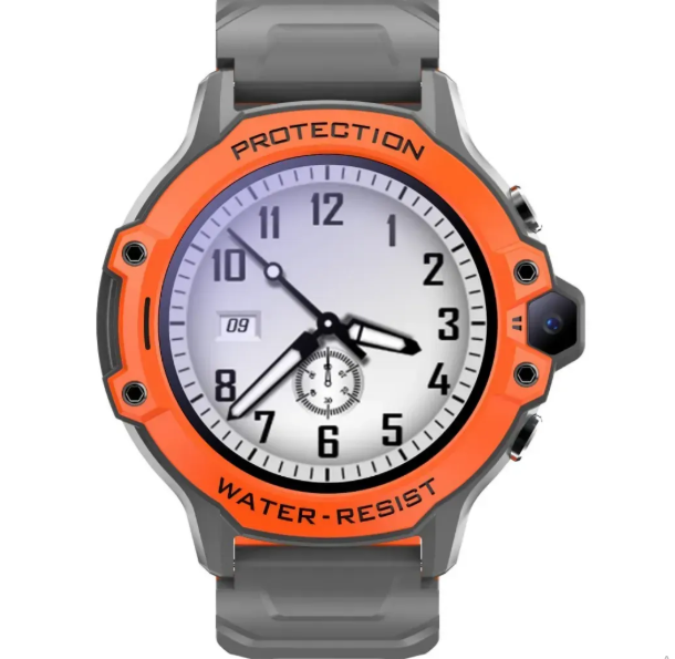 Детские / взрослые умные часы-телефон Smart Watch 4G с SIM-картой / IP67 / GPS / кнопка SOS / прослушивание / видеозвонок / геозабор Tabby K55 / оранжевый, фото №2 Детские / взрослые умные часы-телефон Smart Watch 4G с SIM-картой / IP67 / GPS / кнопка SOS / прослушивание / видеозвонок / геозабор Tabby K55 / оранжевый, фото №2