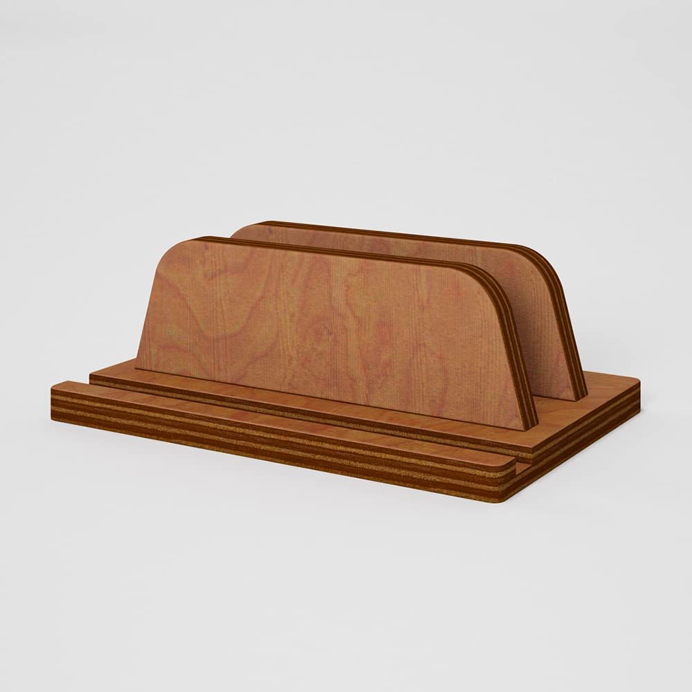 Подставка вертикальная для ноутбука, коричневая, фото №7 Подставка вертикальная для ноутбука, коричневая, фото №7