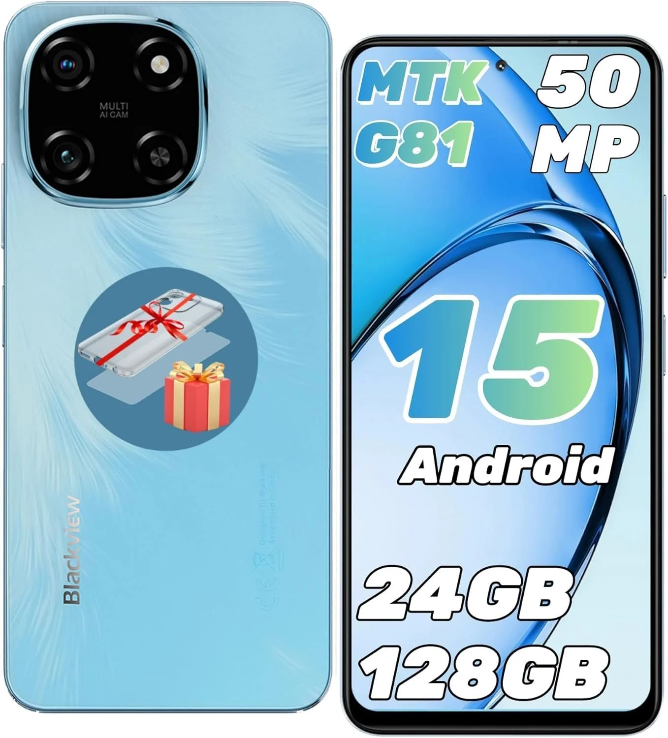 Смартфон Blackview Color 6 24/128GB, фото №1