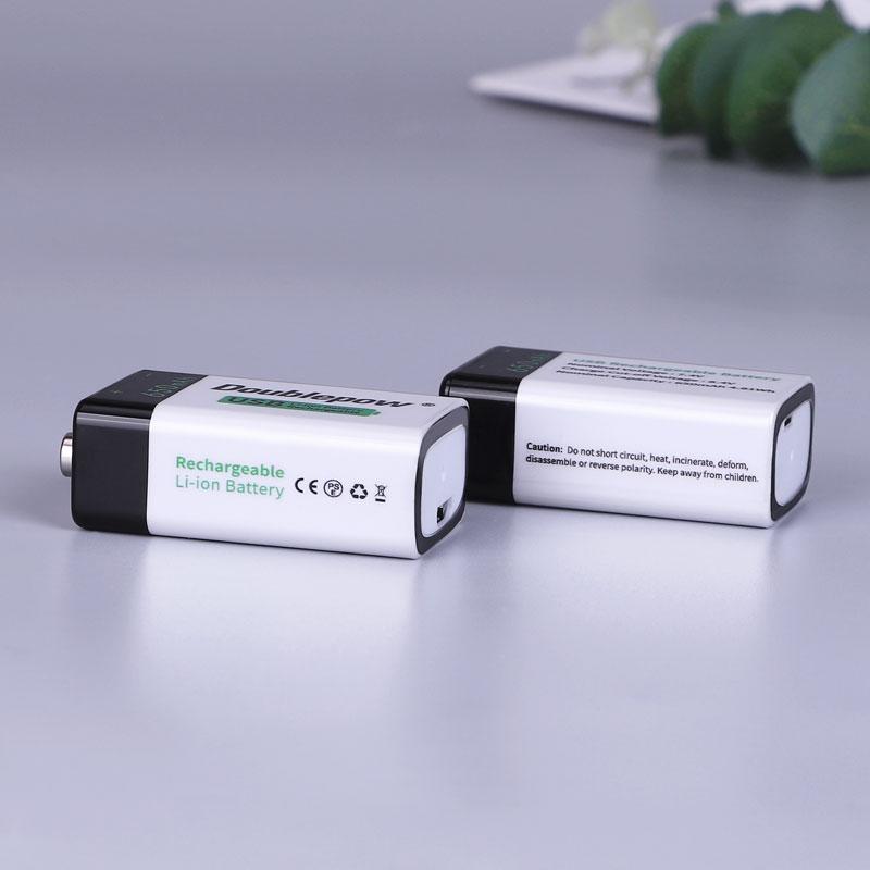 Аккумулятор крона 9v 650 mAh с USB ЮСБ в металлоискатель gp pointer md4030 для поинтера, фото №9