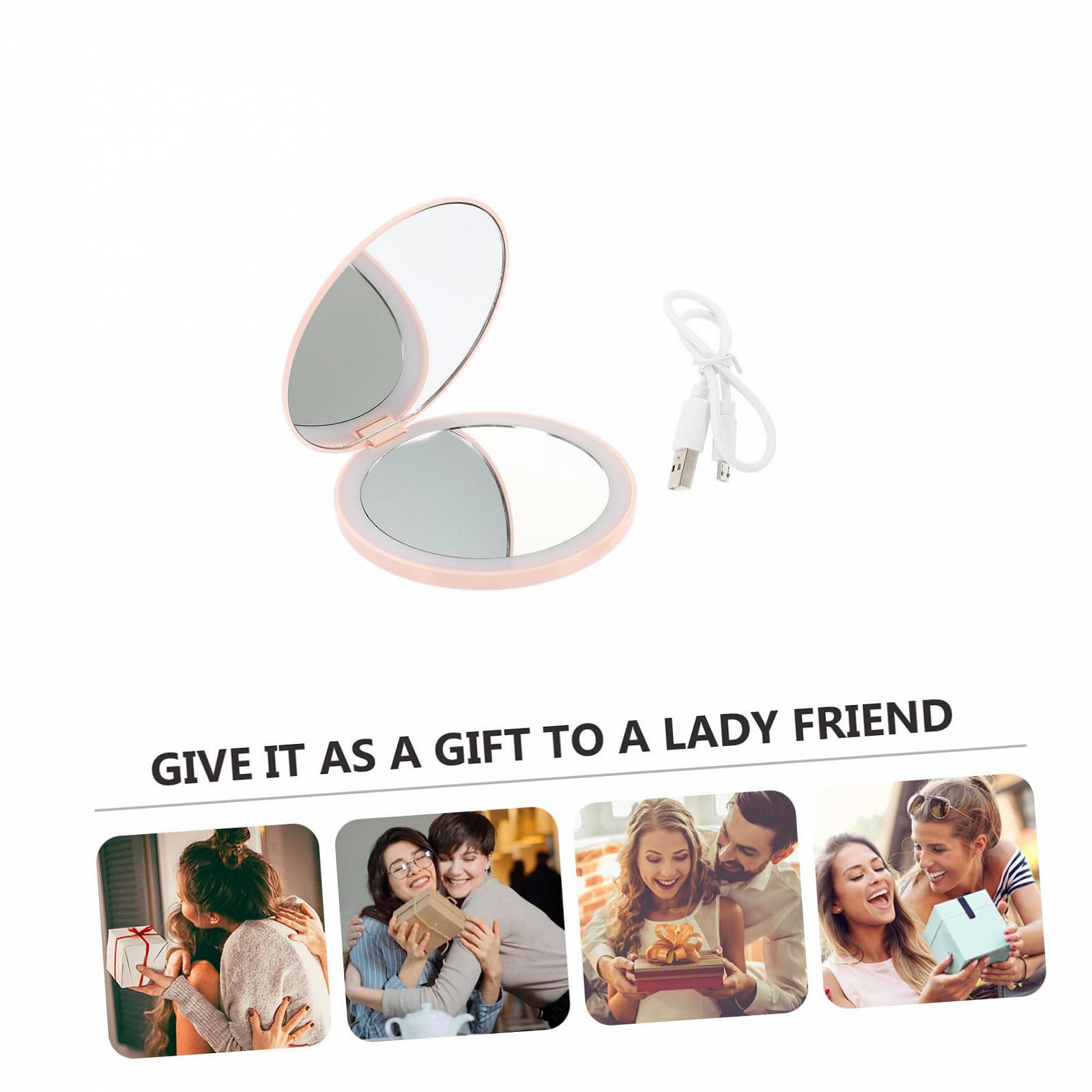 Зеркало Angoily 4 Sätze Schminkspiegel Компактное косметическое зеркало Откидное ABS, фото №4 Зеркало Angoily 4 Sätze Schminkspiegel Компактное косметическое зеркало Откидное ABS, фото №4