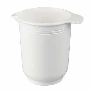 Миска для змішування Dr. Oetker 1704 Пластик біла 11 x 11 x 16 см - Фото 1