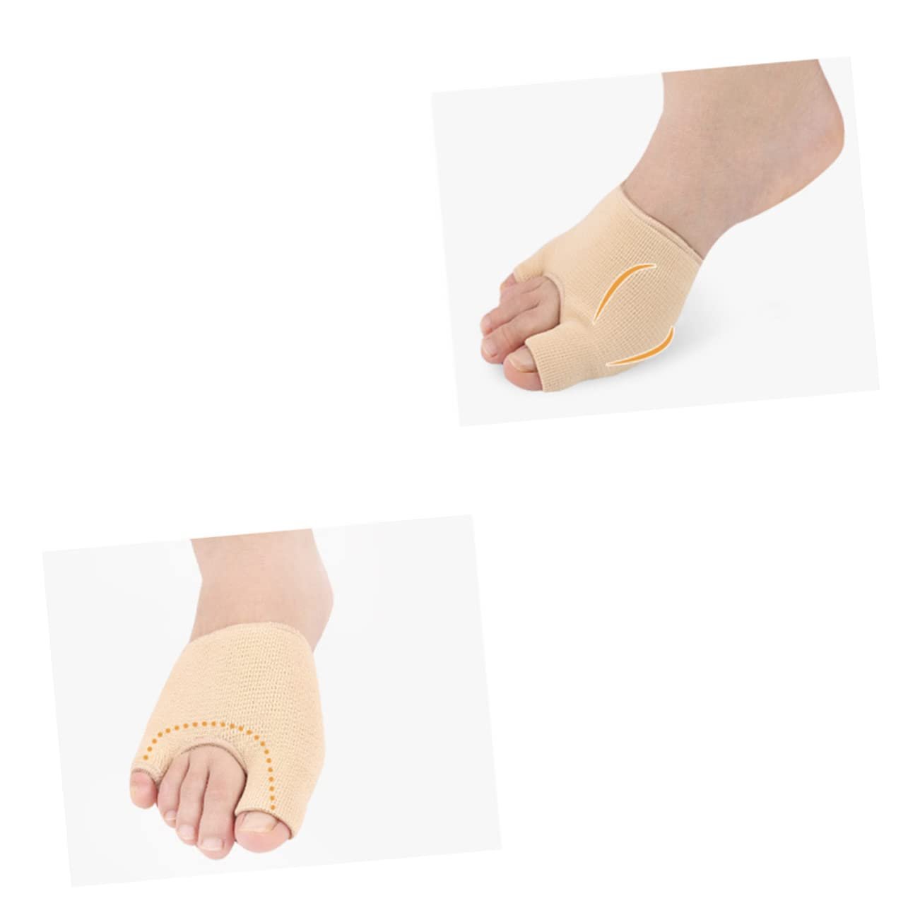 Гелевые подушечки пара Gatuidа разделитель пальцев ног для лечения халюкс вальгус, фото №5