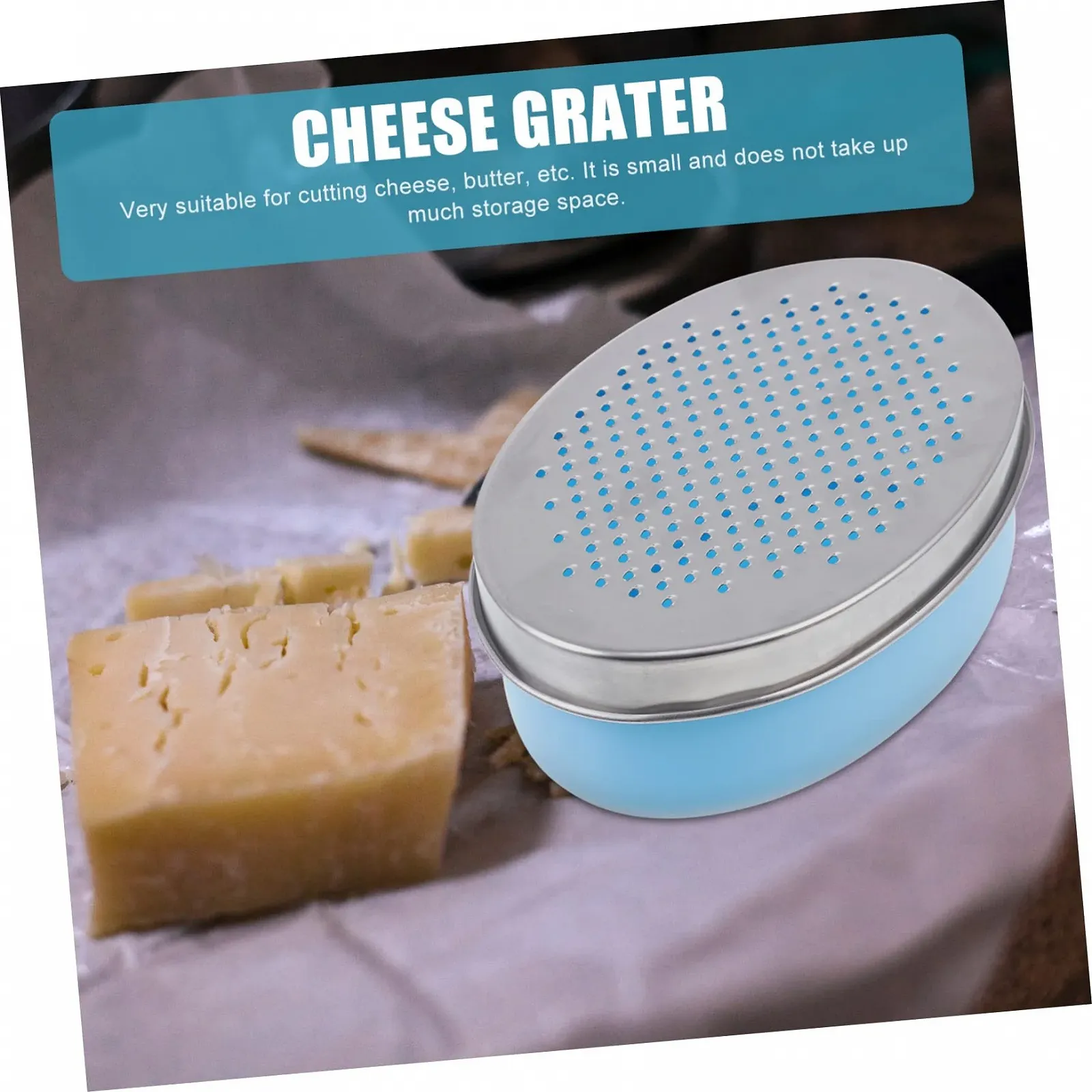 Резак для сыра Практичный Легкий Ручной Голубой, фото №2