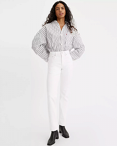 Купить Женские джинсы Levis - 724 High Rise Straight Western White - 26 30 - Фото 1 Женские джинсы Levis - 724 High Rise Straight Western White - 26 30 - Фото 1