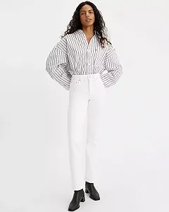 Купити Жіночі джинси Levis - 724 High Rise Straight Western White  - 26 30 - Фото 1 Жіночі джинси Levis - 724 High Rise Straight Western White  - 26 30 - Фото 1