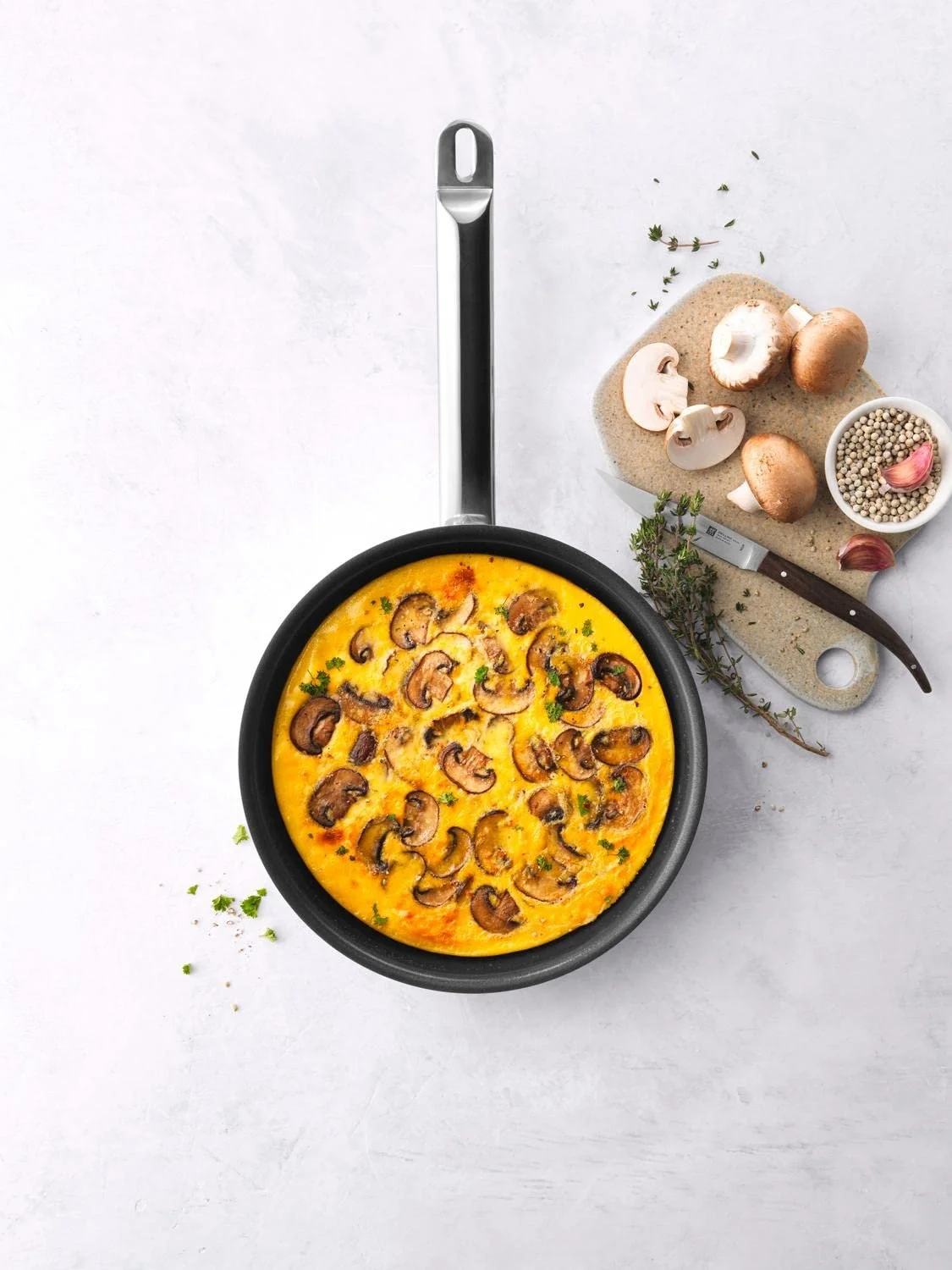 Набір Сковорідок ZWILLING TrueFlow 2 шт 24см + 28см Антипригарне покриття Індукція Нержавіюча сталь, фото №4