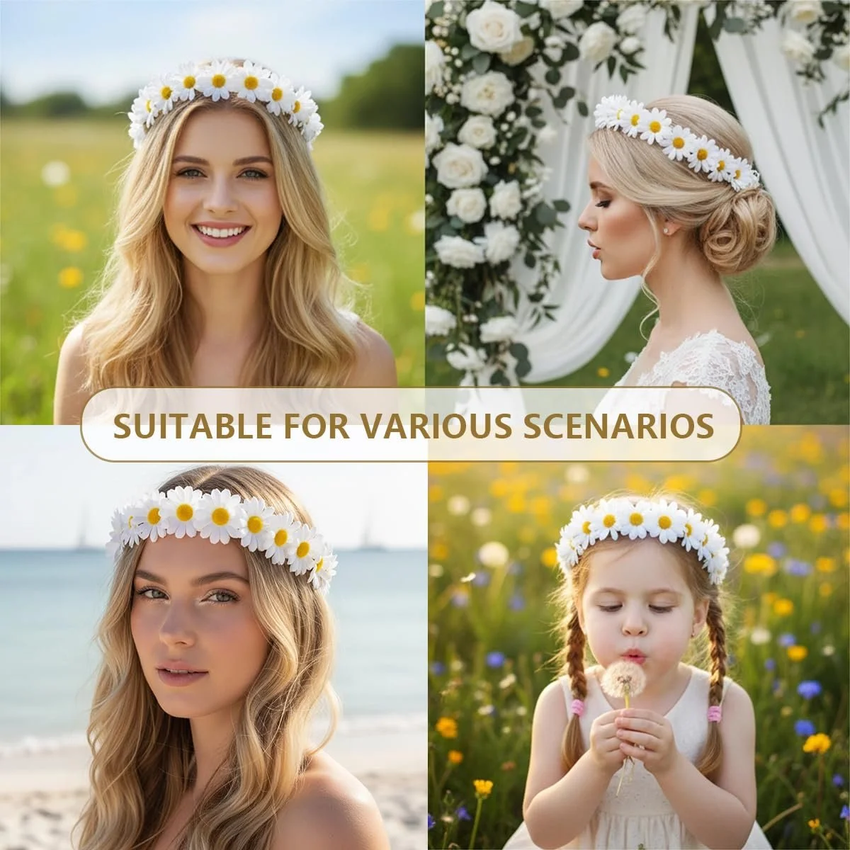 Венок Цветок Ромашка, фото №7