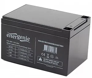 Акумуляторна батарея EnerGenie 12V 12AH (BAT-12V12AH) AGM - Фото 1