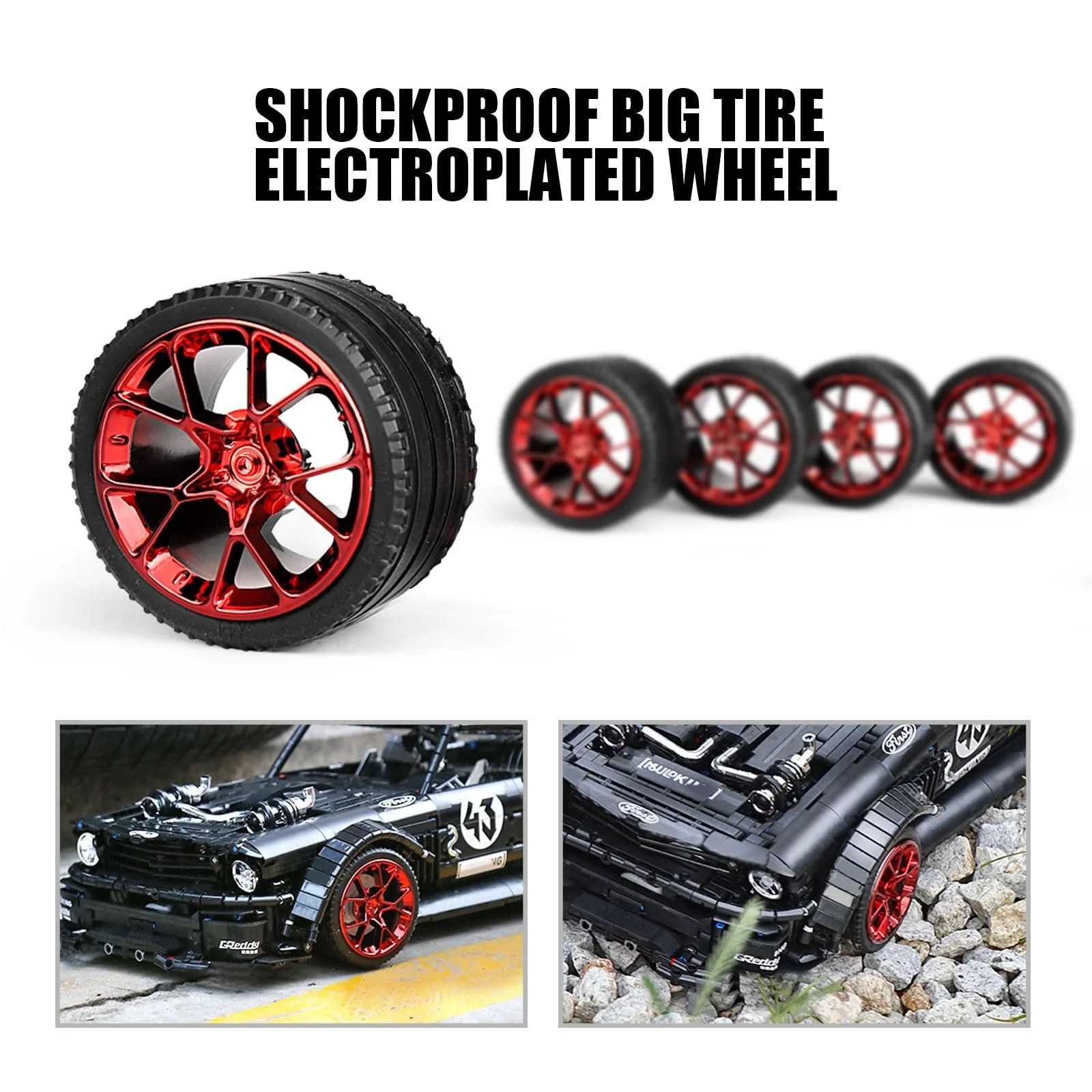 Конструктор Mould King Спортивний Автомобіль 13108N 3201 деталь, фото №4 Конструктор Mould King Спортивний Автомобіль 13108N 3201 деталь, фото №4