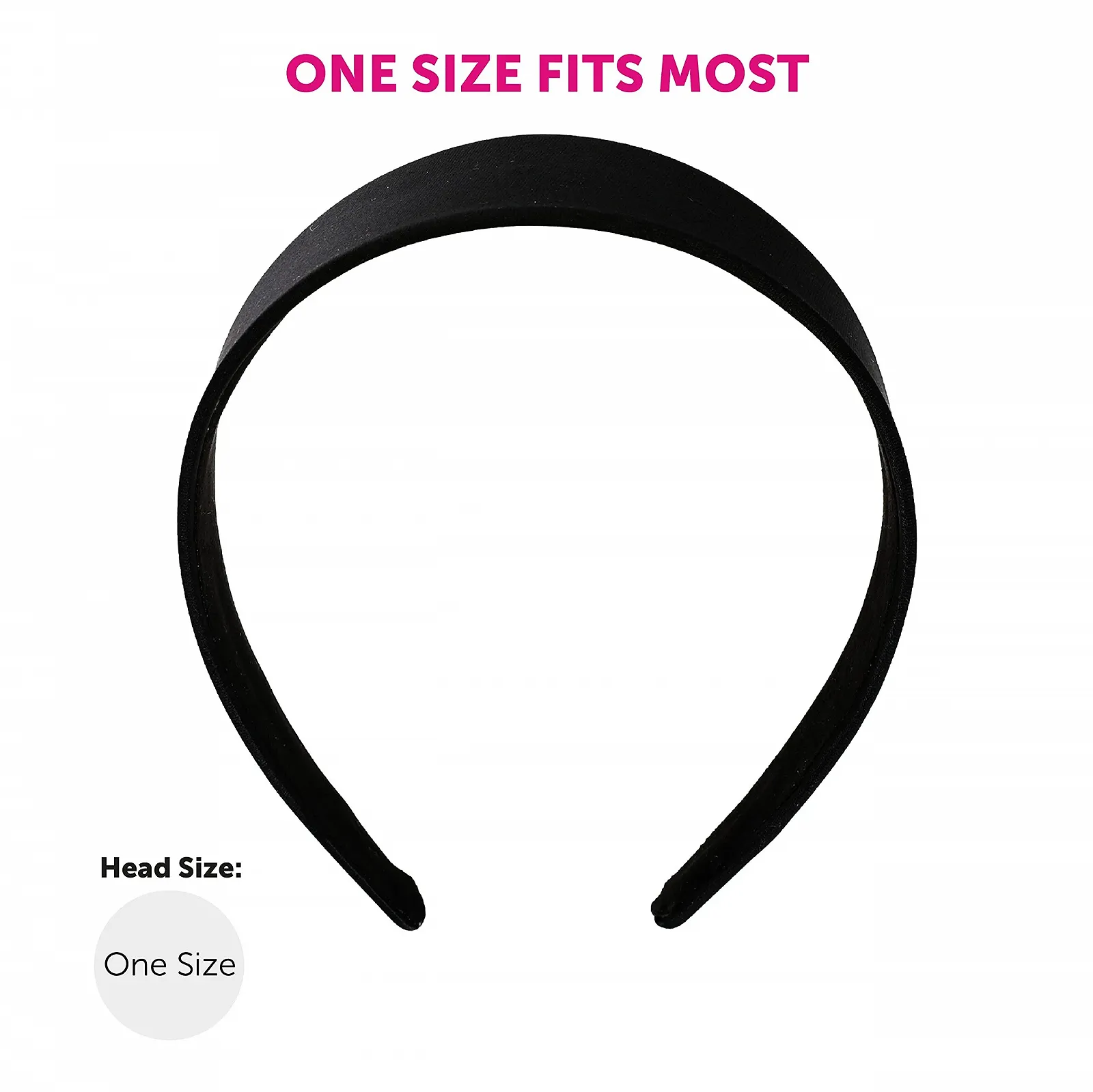 Обруч Черный для девочек 24 шт., фото №7