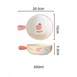 Форма для запекания лазаньи 600 мл круглая с двумя ручками керамическая synthetic.ua - Фото 1