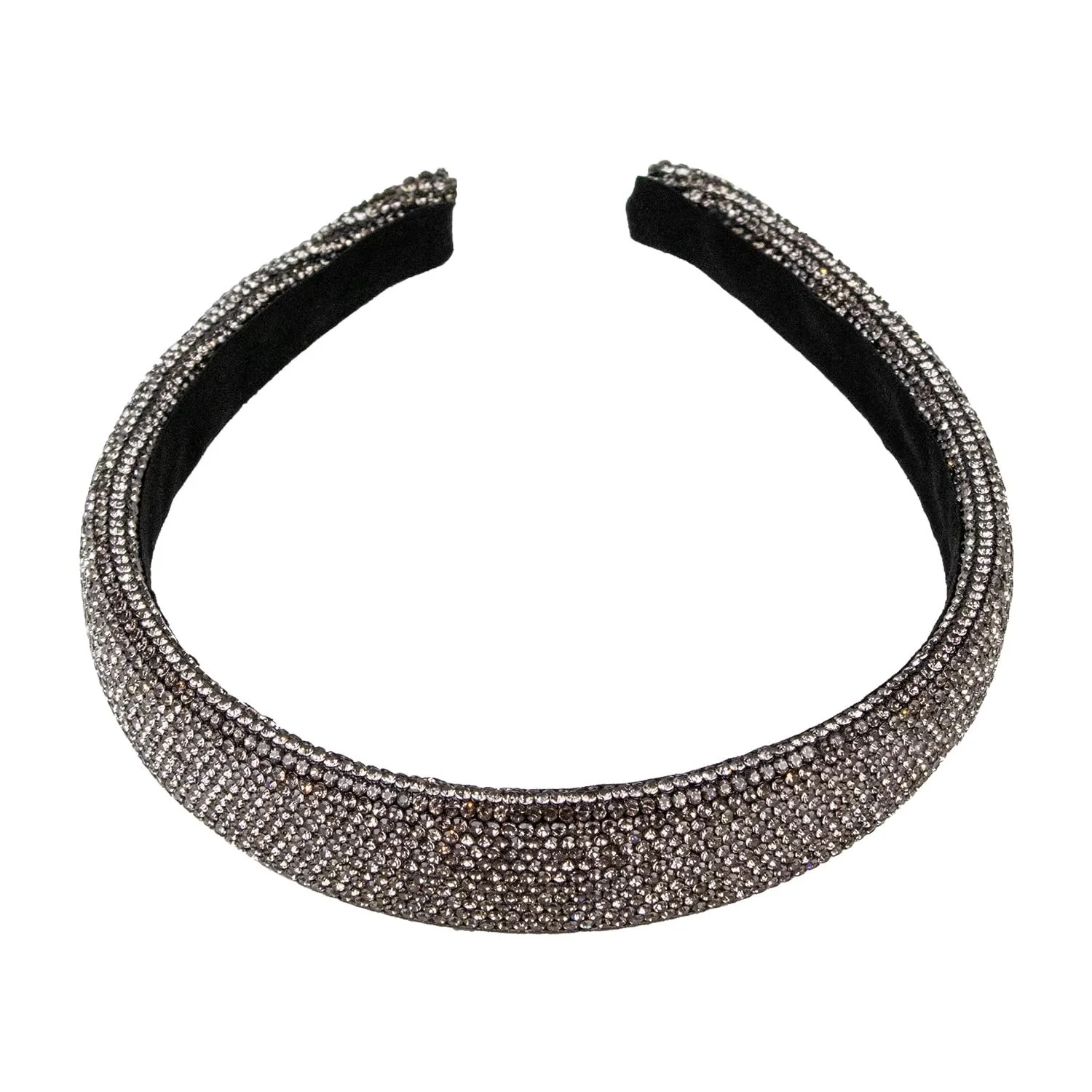 Обруч для волосся зі стразами для жінок (Рожевий, One Size), фото №1