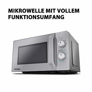 Соло-микроволновая печь Toshiba MW2-MM20PF(SL) 20 L 800 W 5 уровней Silver synthetic.ua - Фото 1
