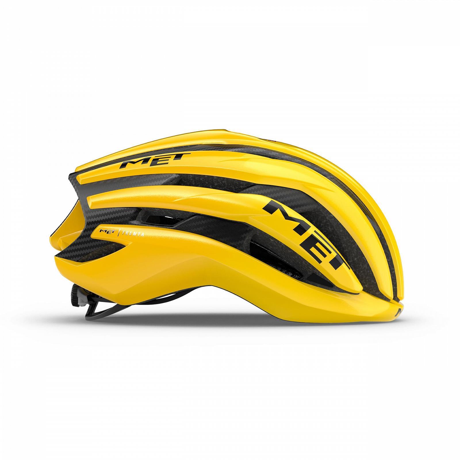Шлем MET Trenta 3K Carbon MIPS Jaune, L, фото №3