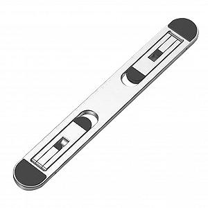 Подставка для ноутбука Invisible Сплав алюминия Серебристый synthetic.ua - Фото 1