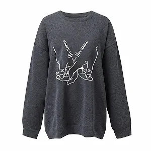 Женская Толстовка 2025 Мягкая Стильная So Seemingly I'm Not Allowed To Adopt All Dogs Rude But Ok С длинными Рукавами Забавная Графика Подарок Повседневная Блузка synthetic.ua - Фото 1