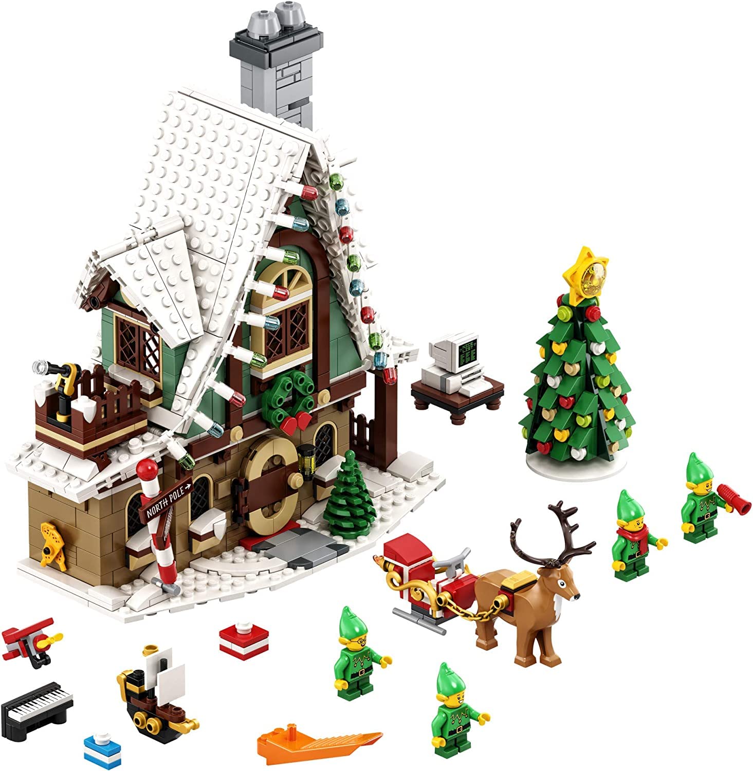 Будівельний набір LEGO Elf Club House 10275 1 197 деталей, фото №2
