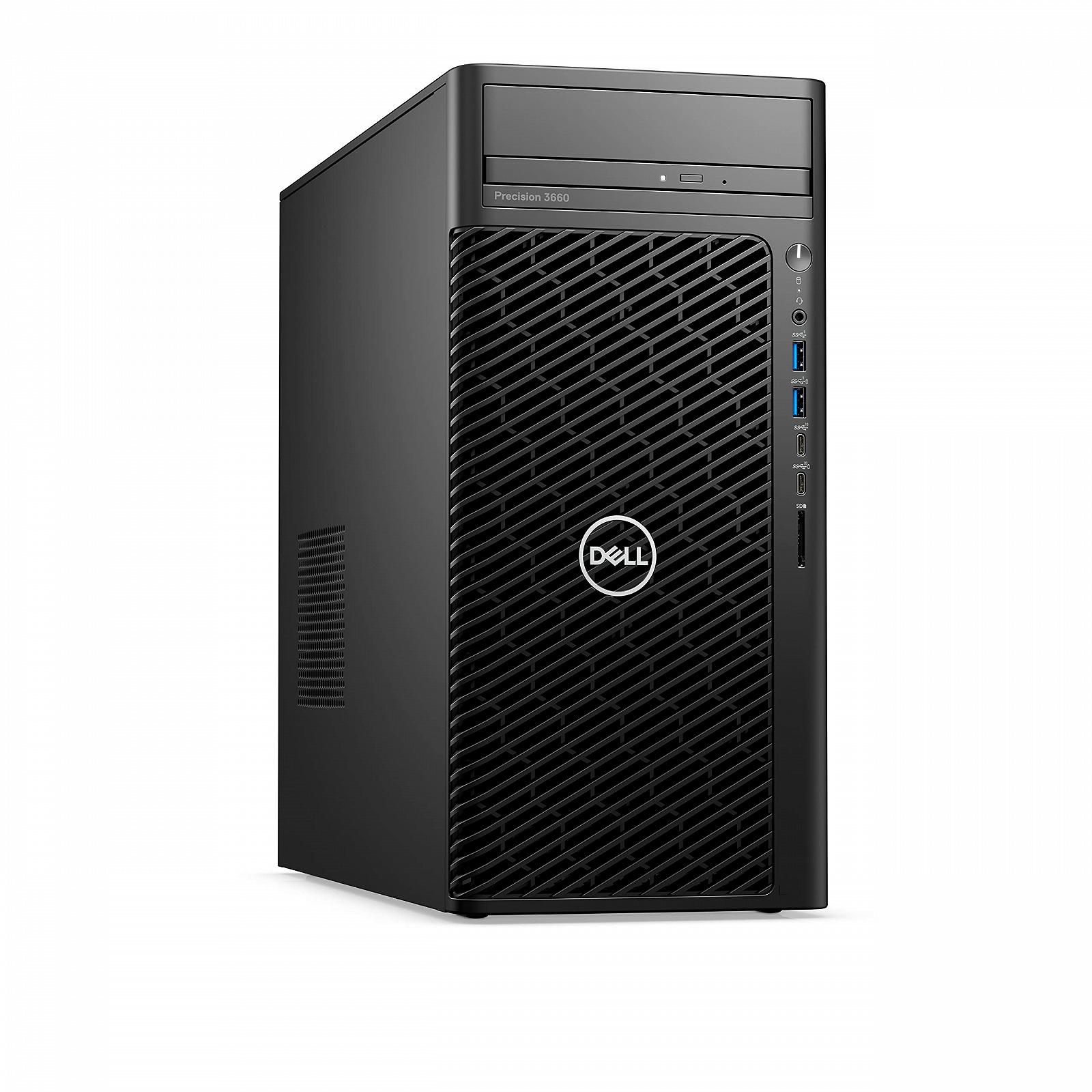 Вежа Dell Precision 3660 DDR5-SDRAM i7-12700K Intel® Core i7 32 ГБ 512 ГБ SSD Windows 10 Pro Workstation Чорний, фото №3