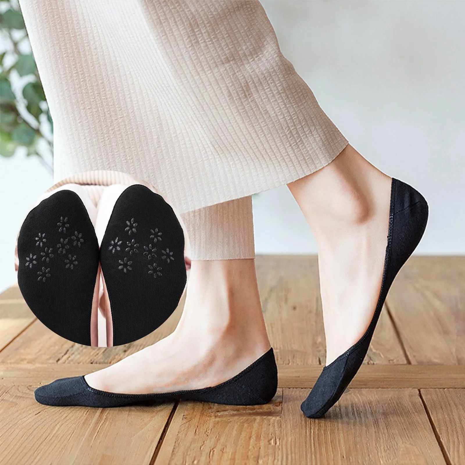 Носки-балетки No Show, 6 пар, фото №6