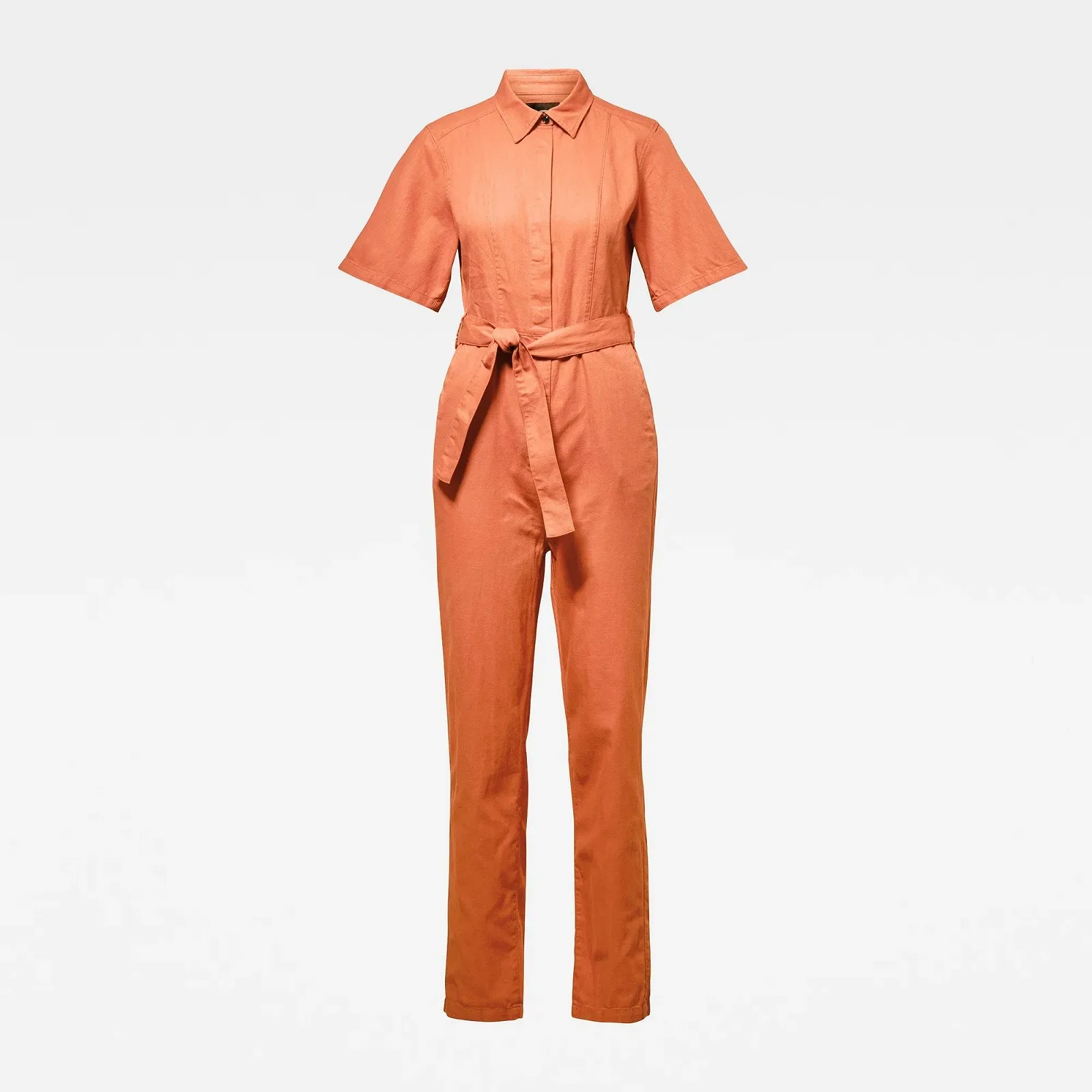Жіночий комбінезон G-Star Bristum DC Jumpsuit Slim Dusty Royal Orange - L, фото №4