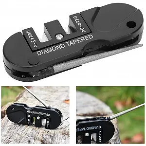 Точилка для ножів EDC Tapered Rod Diamond Coated Carbide Ceramic synthetic.ua - Фото 1