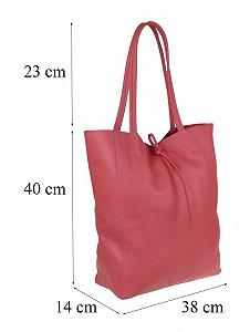 Женская сумка с открытым верхом из натуральной кожи Girly Handbags synthetic.ua - Фото 1