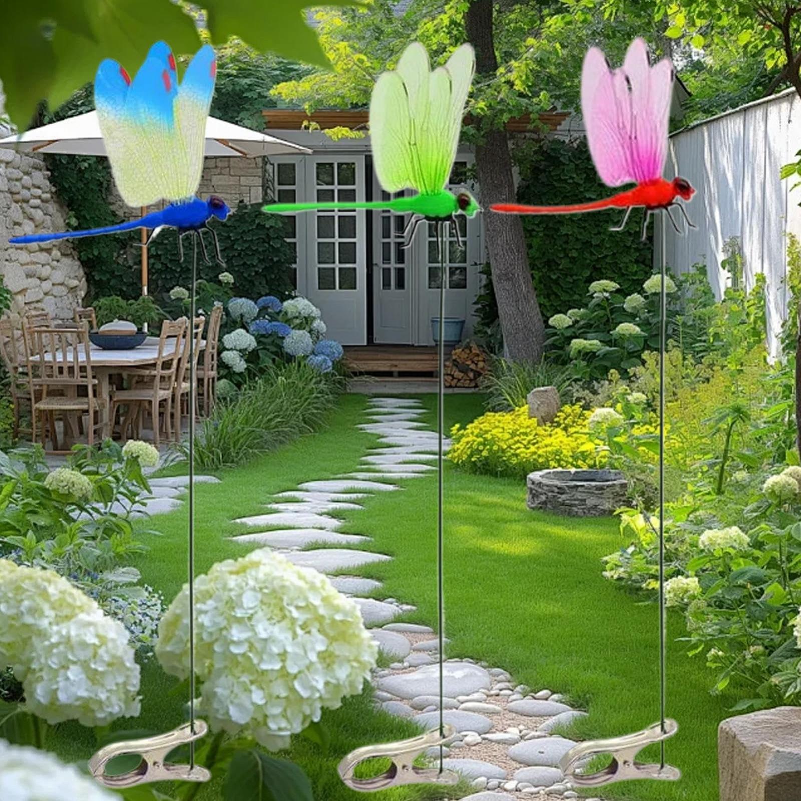 Декоративні затискачі Бабки для саду, тераси та вулиці, фото №6 Декоративні затискачі Бабки для саду, тераси та вулиці, фото №6