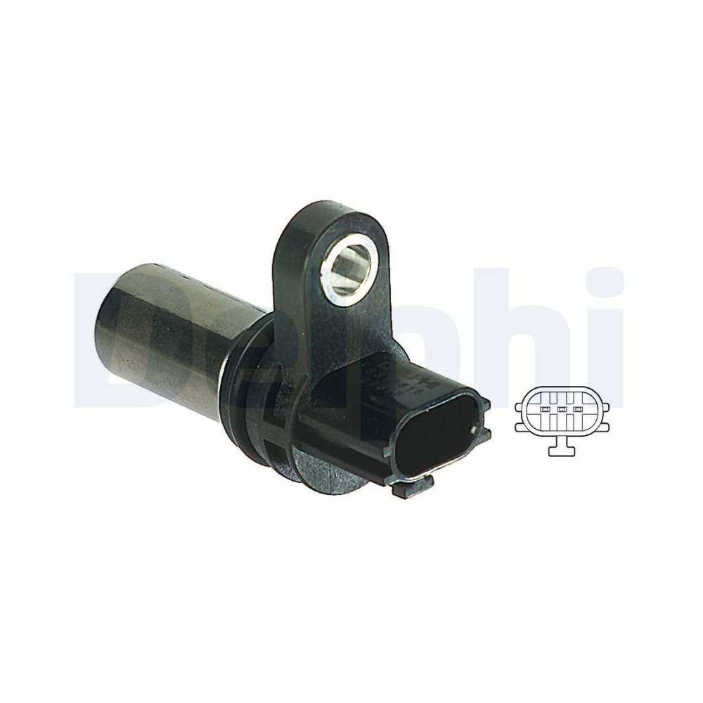 Датчик импульсов коленвала DELPHI SS10816 для NISSAN, фото №1