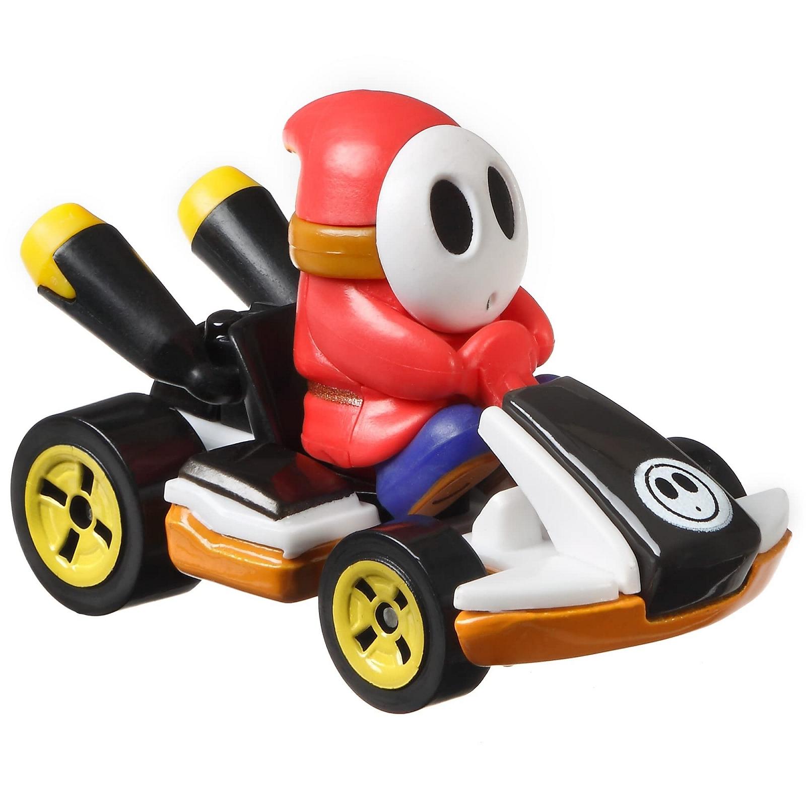 Игрушечная машинка Hot Wheels Mario Kart Shy Guy Standard Kart Red, фото №3