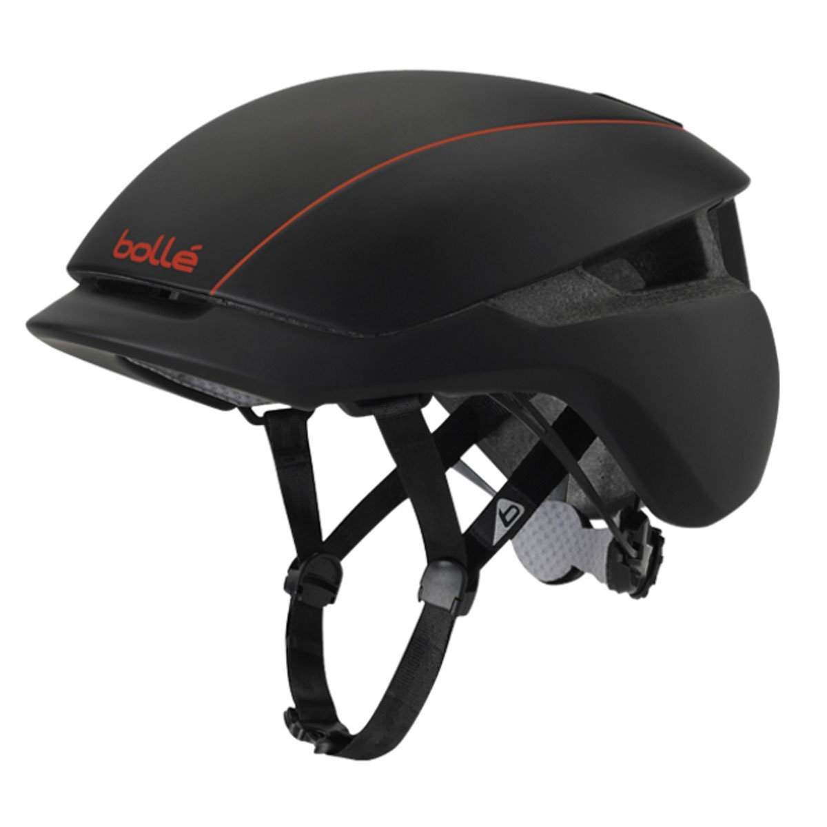 Велосипедный шлем Bolle Messenger Standard Black & Red 54-58 см, фото №1