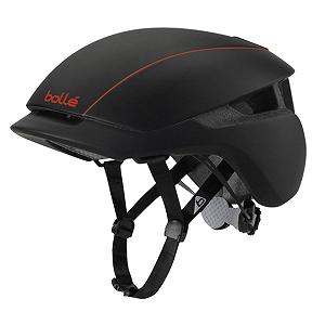 Велосипедный шлем Bolle Messenger Standard Black & Red 54-58 см - Фото 1