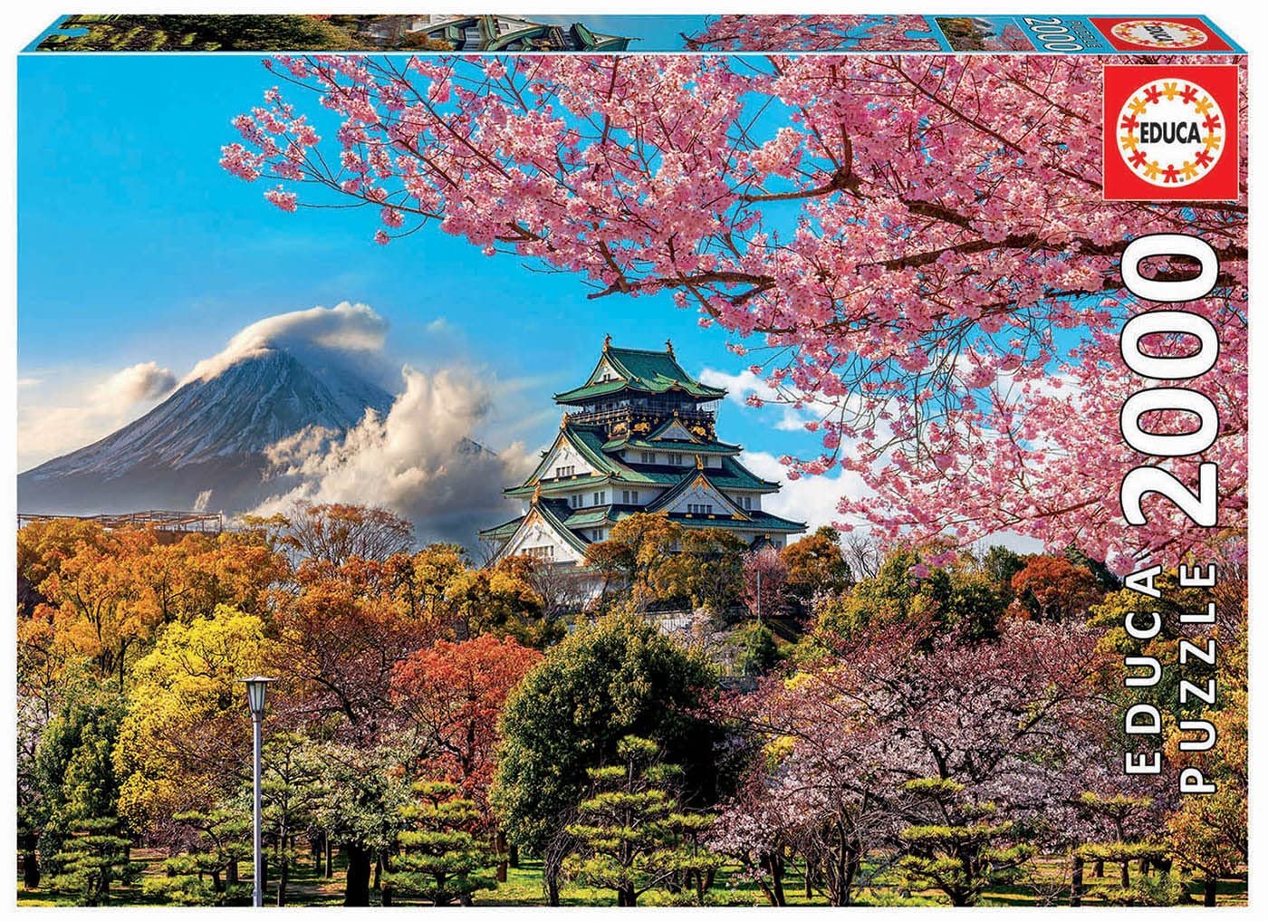 Пазл Educa Osaka Castle 2000 элементов от 14 лет (19276), фото №1